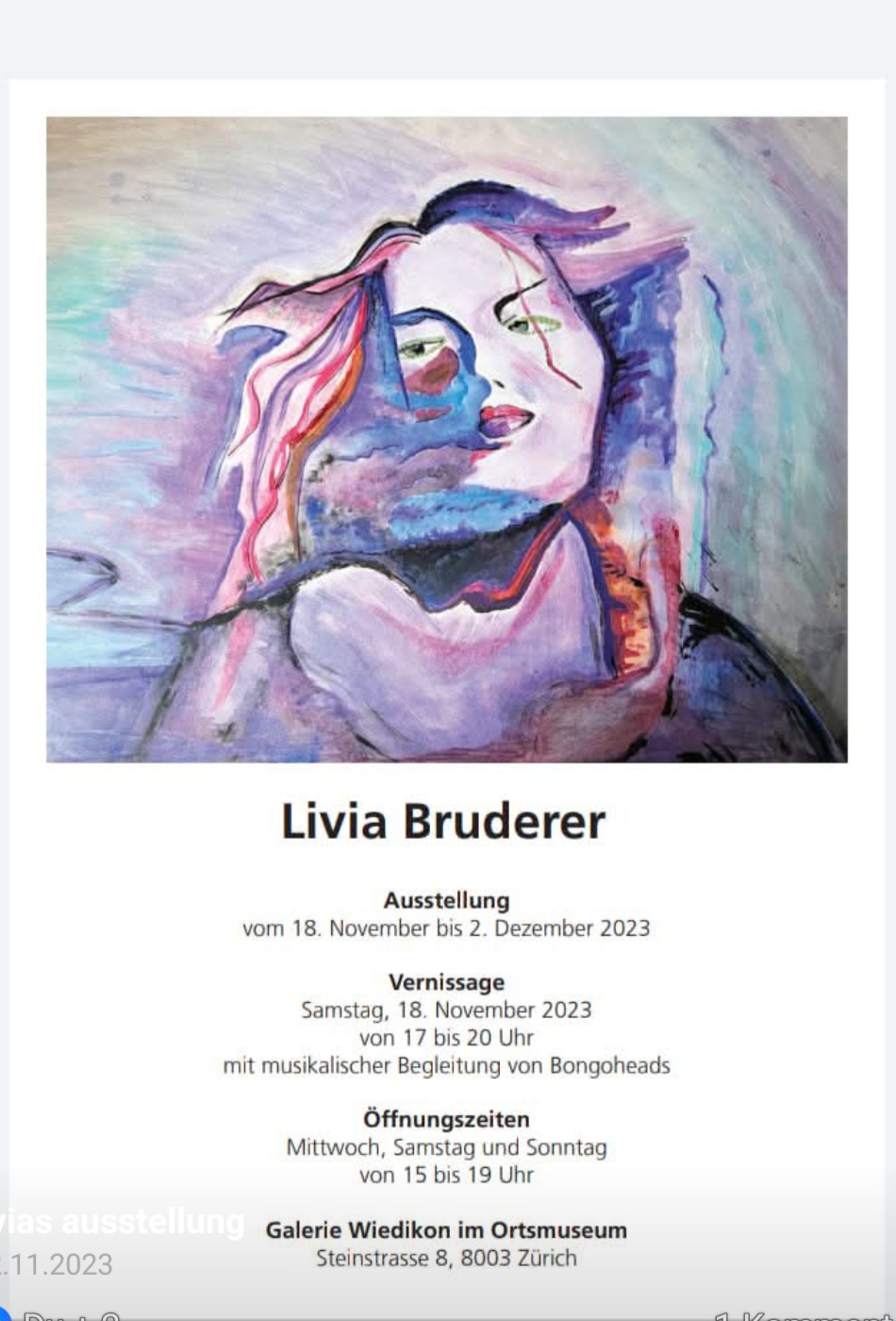 Ausstellung 2023 Zürich